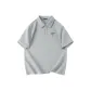 [Quick-Dry & Antibacterial]Light Gray (Ma Drooping Bamboo Green Chest Badge)
