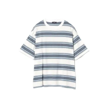 Beams T Shirts Men Blue