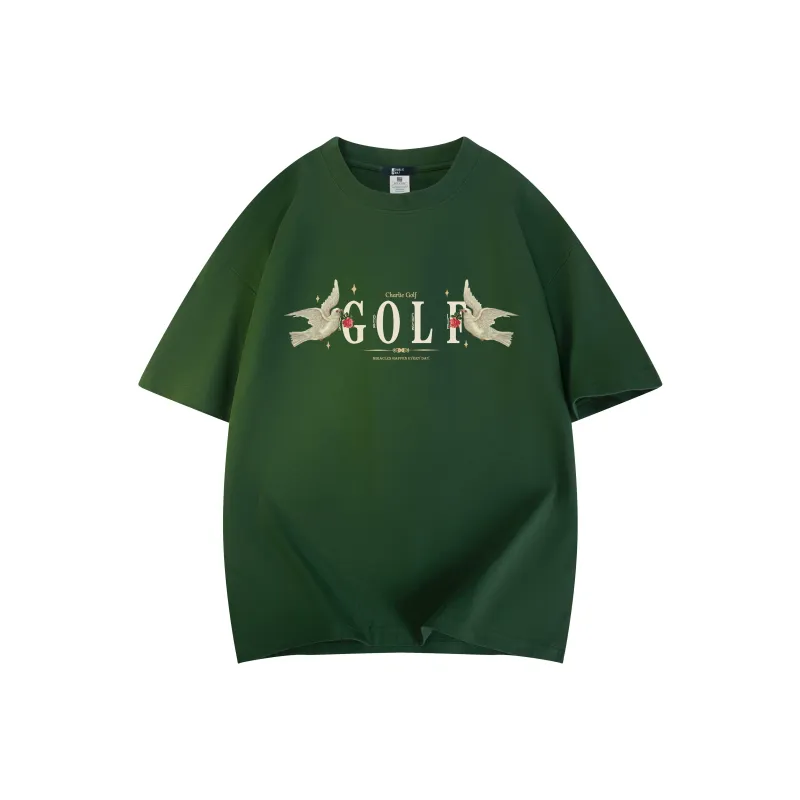 CHARLIE GOLF Short Sleeved T Shirts Unisex-11