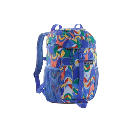 Patagonia Recycled Polyester Backpack Kids' Tail Coat Geography Color