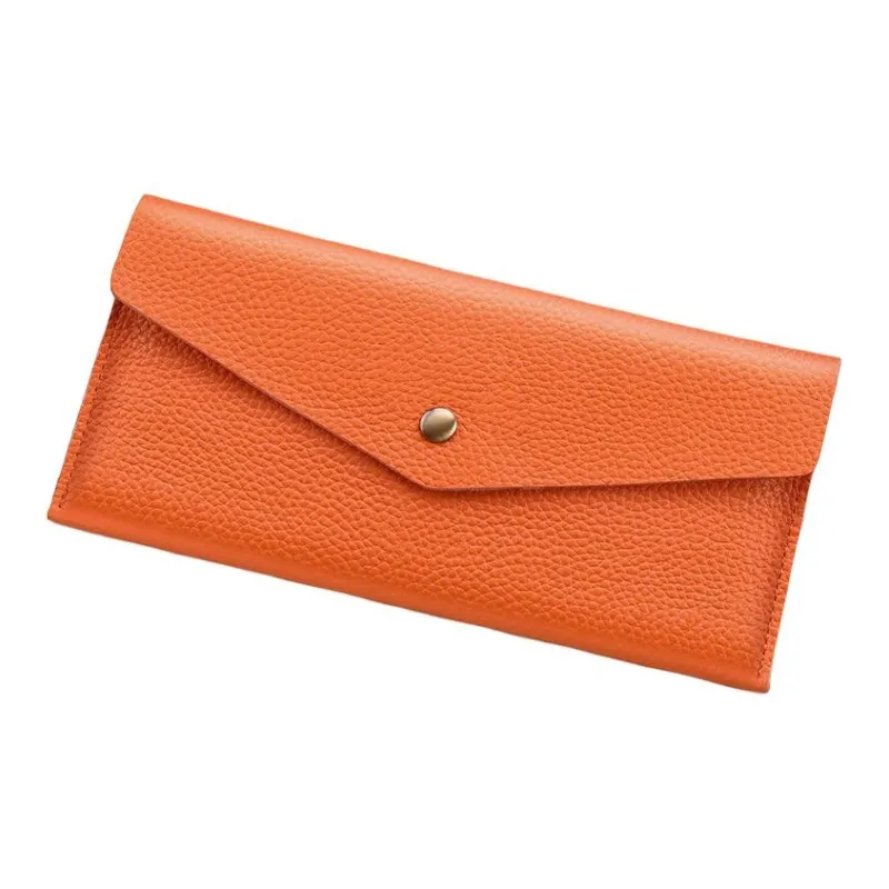 Gorora Top Grain Cow Leather Wallet Unisex Multicolor-3