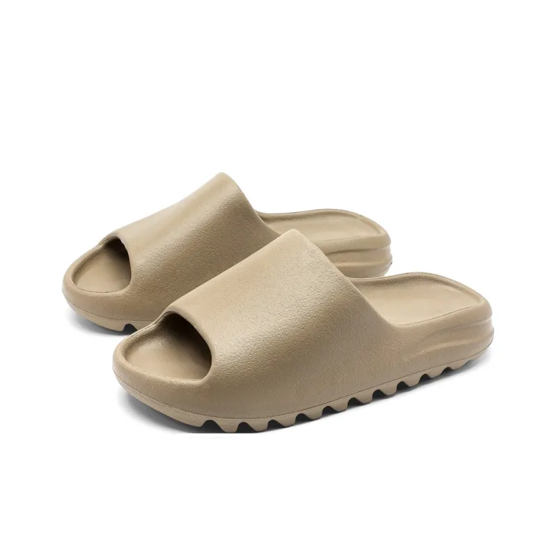 HAPPY DINO Slide Slippers Unisex Beige, Black, Chocolate-8
