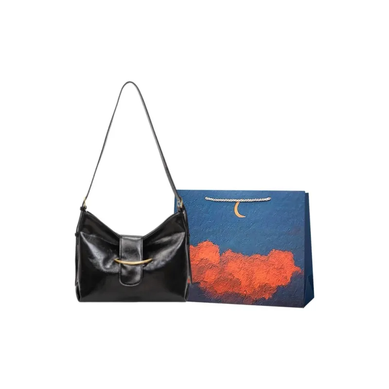 Elsvet PU Shoulder Bag Women's Multicolor-3