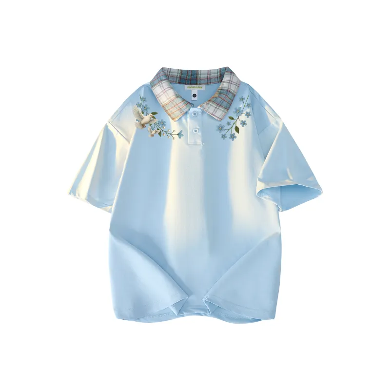 Budding Bear Polo Shirts Unisex-8