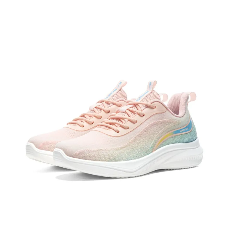 WARRIOR Running Shoes Women's Low Top Pink-1