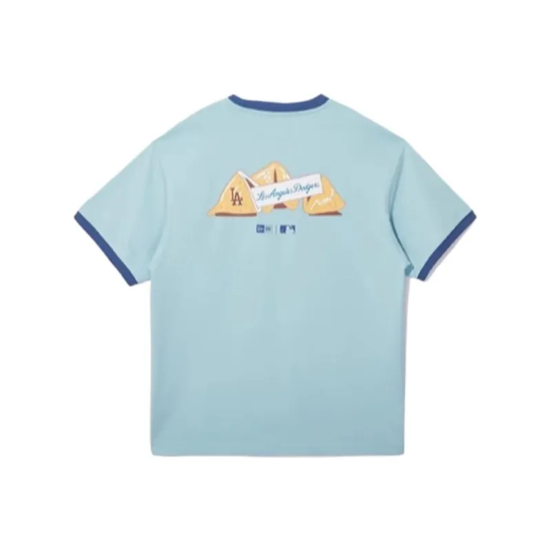 New Era T Shirts Unisex Ice Blue-0