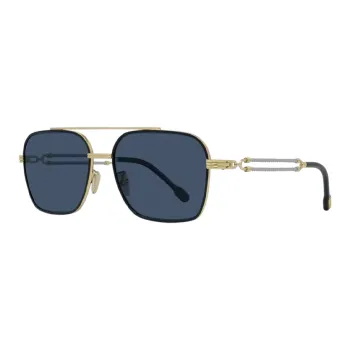 FRED Metal Acetate Aviator Sunglasses Unisex Gold