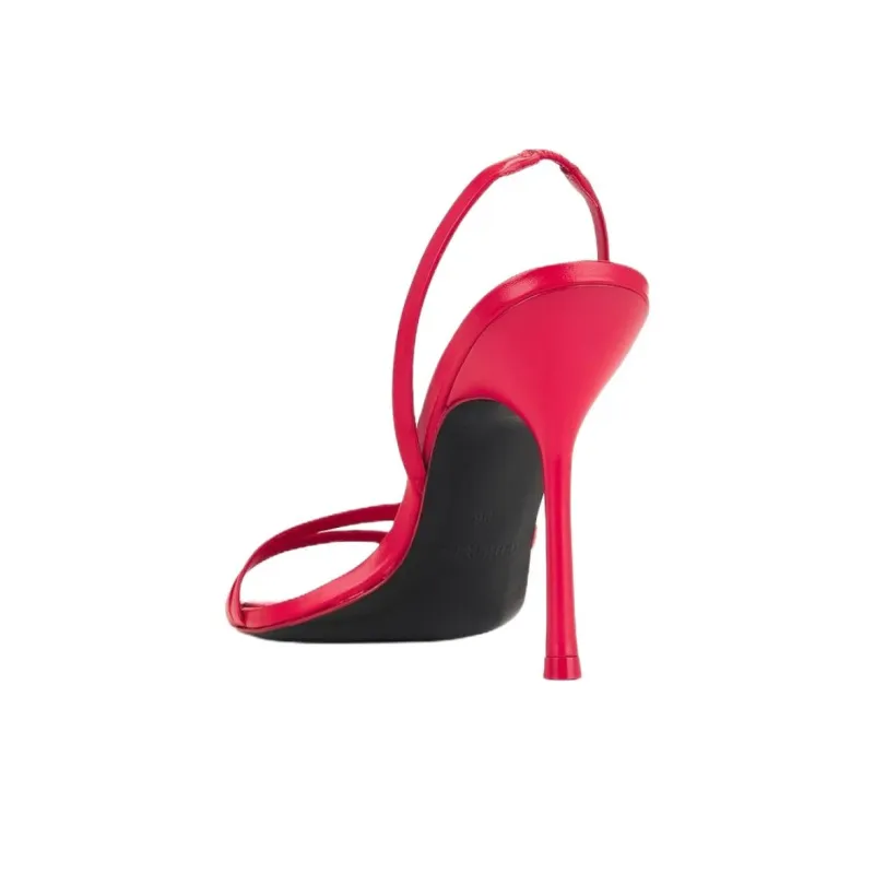 CULT GAIA Aydi One Strap Sandals 10.8cm Women's Fuchsia-3