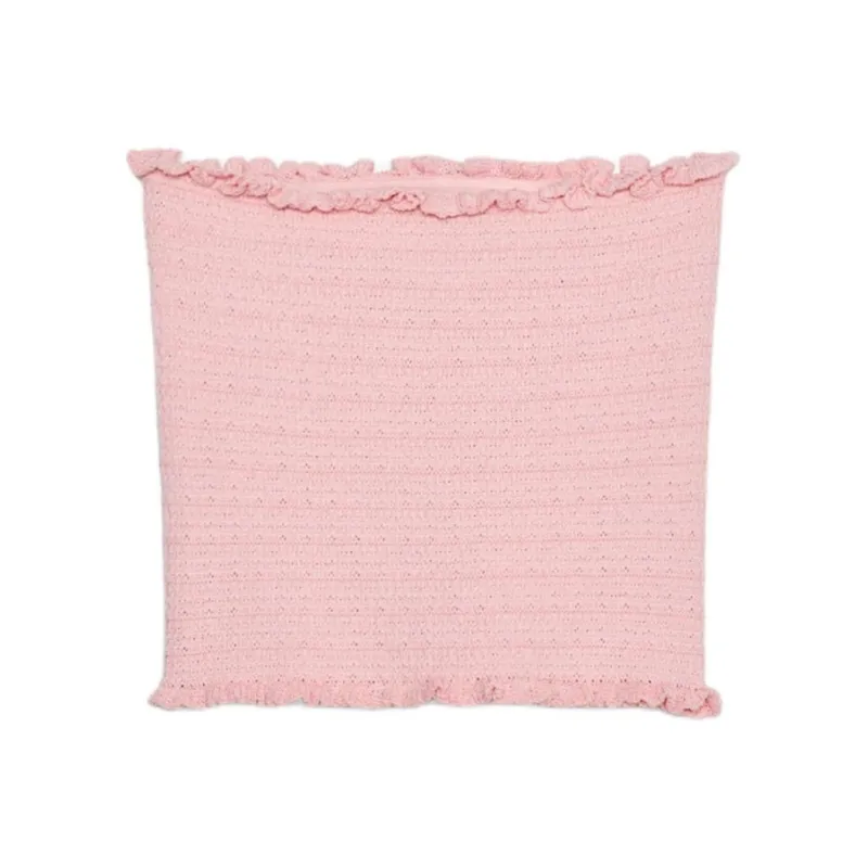 ZARA Strapless Tops Women's Pink-0