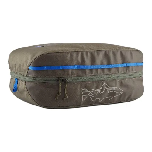 Patagonia Polyester Travel Storage Bag Unisex Basin Green Color