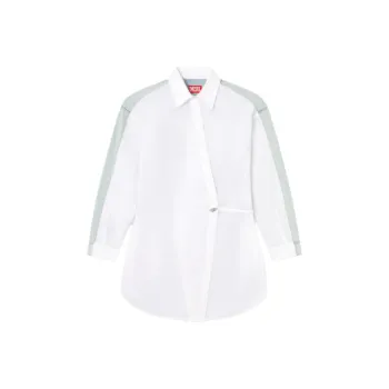 DIESEL D Elphi Den Wrap Shirt Dress