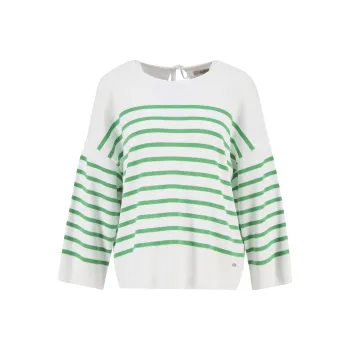 BARBOUR Regular T Shirt Women's White Green