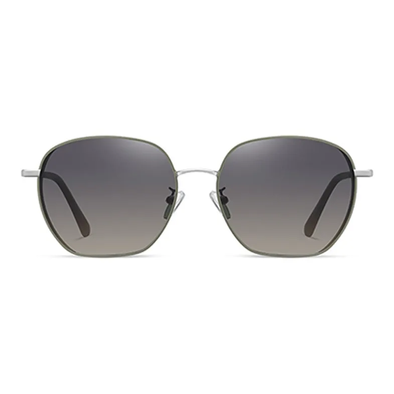 AAJF Stainless Steel Square Sunglasses Women's-1