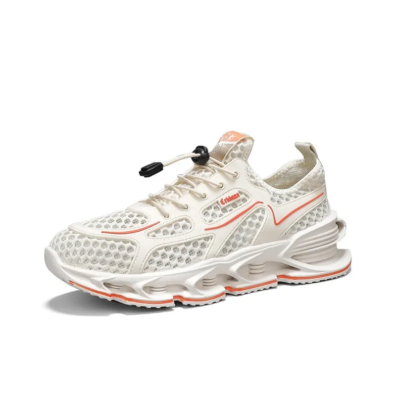 AMICNIEGD Shock Absorbers With Slip Resistant And Abrasion Resistant Properties Low Top Casual Shoes Men's-13
