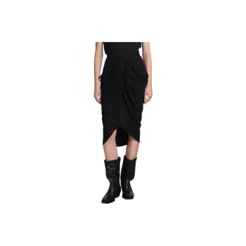 ISABEL MARANT Casual Long Skirt Women's Black