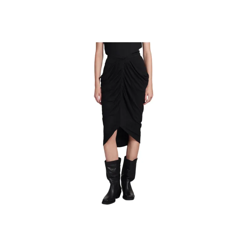 ISABEL MARANT Casual Long Skirt Women's Black-0