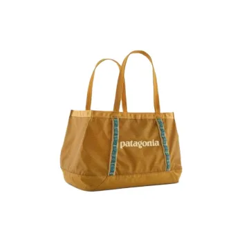 Patagonia Tote Bag, Shopping Bag, Portable Outdoor Bag Polyester 25L Pufferfish Gold Women's