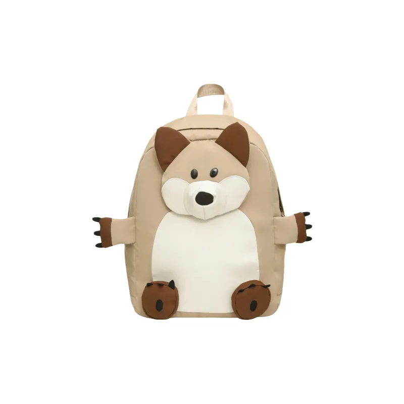 Parker Bear Nylon Backpack Unisex Multicolor-5