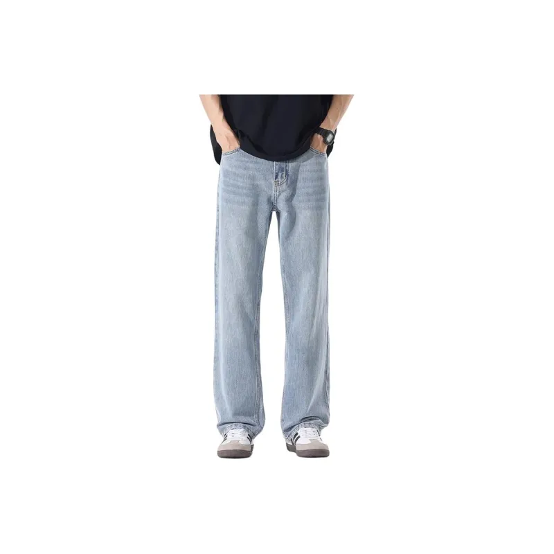 FAIRWHALE Jeans Unisex Light Blue-0