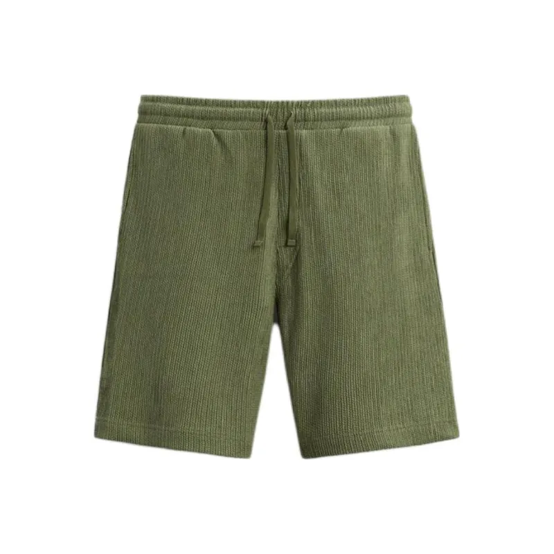 ZARA Casual Shorts Men Moss Green-0