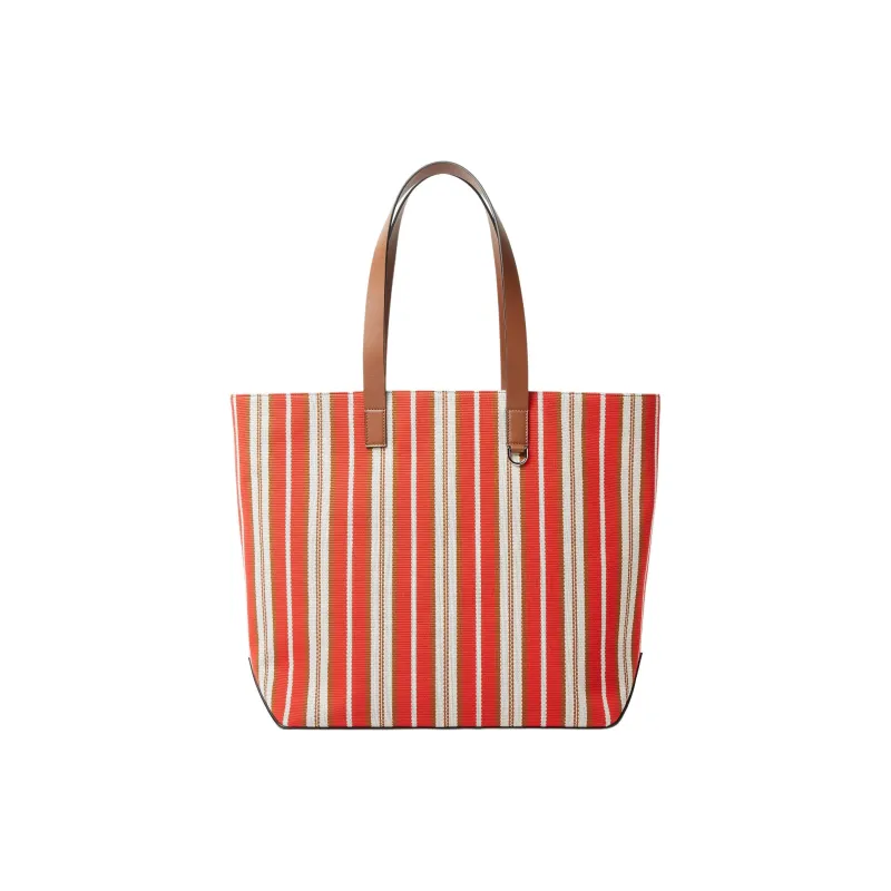 FENDI Canvas Tote Bag, Shopping Bag, Shoulder Bag Medium Size Women's Red-2
