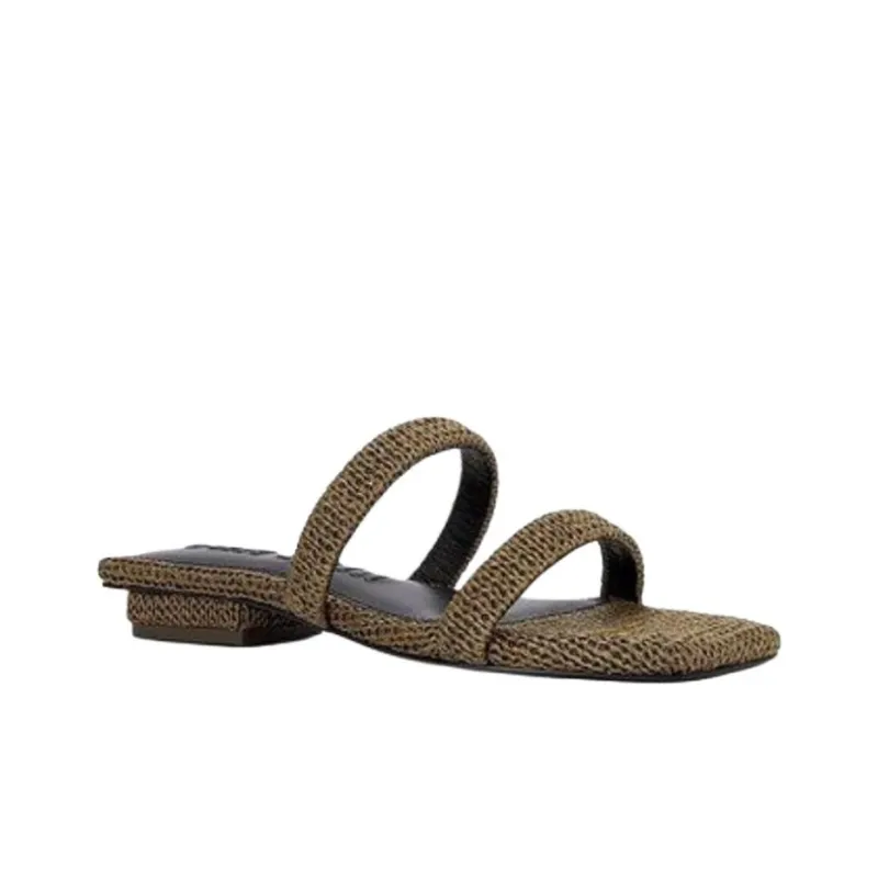 CULT GAIA Abrasion Resistant Slide Slippers Women's Green-2