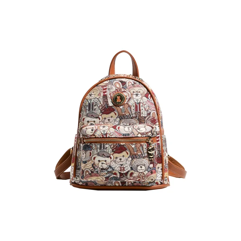 North Pack PU Backpack Women's Multicolor-5