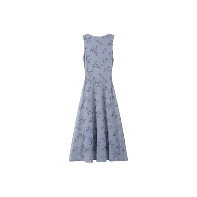 KYKW Sleeveless Dresses Women's Blue Purple-1