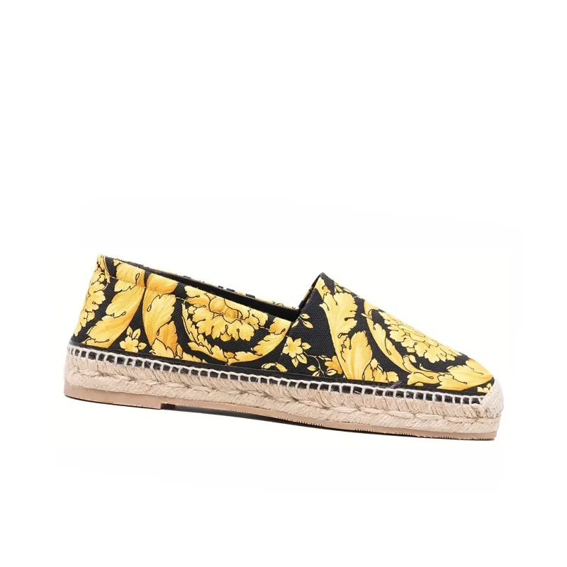 VERSACE Barocco-print Espadrilles-1