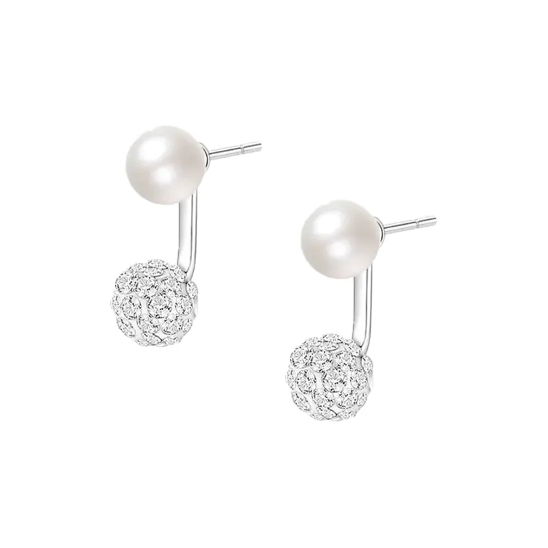 High Quality 925 Sterling Silver Jewelry Fashion Earrings Women's-3