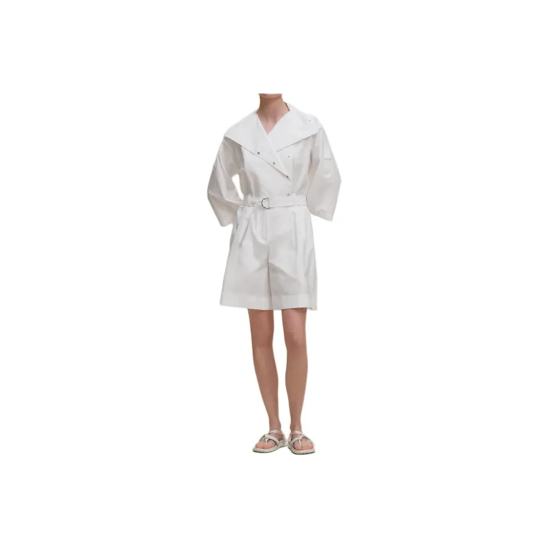 HERMES Jumpsuits Women's White-0