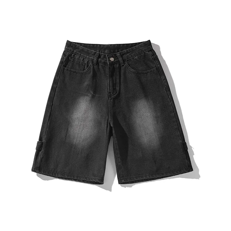 AMBER LIGHT Denim Shorts Unisex-0