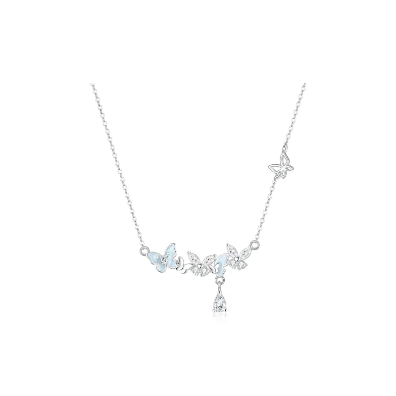 Barbie S925 Silver Necklaces Women's-6