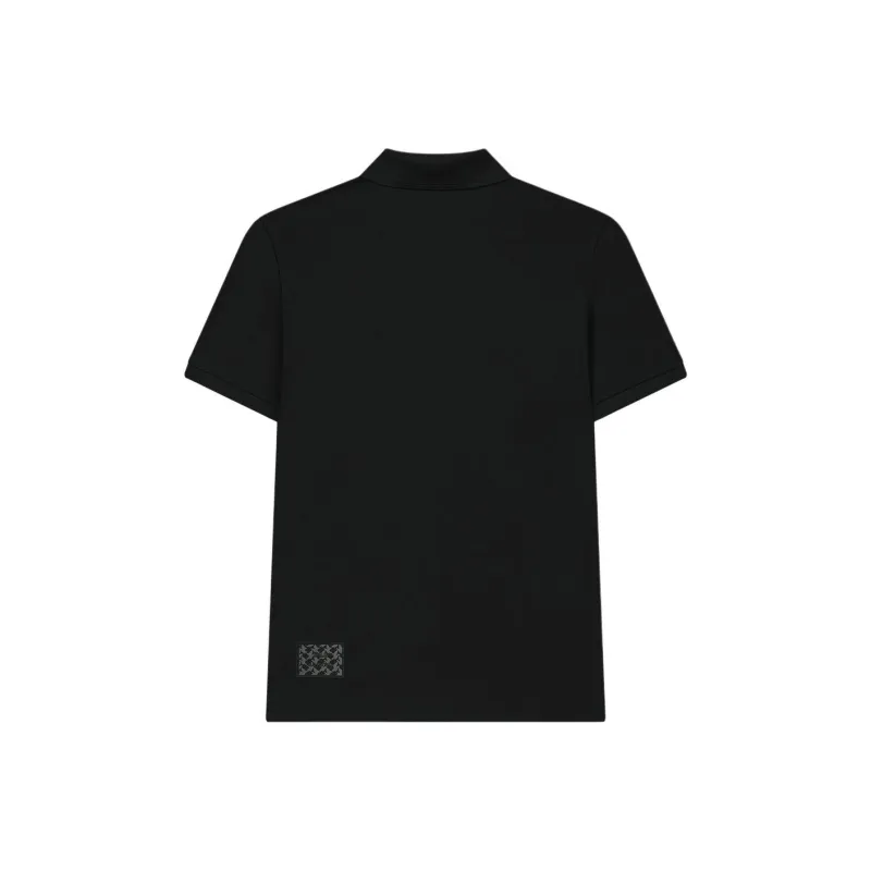 FILA x M.C.ESCHER Polo Shirt Men's Jet Black-1