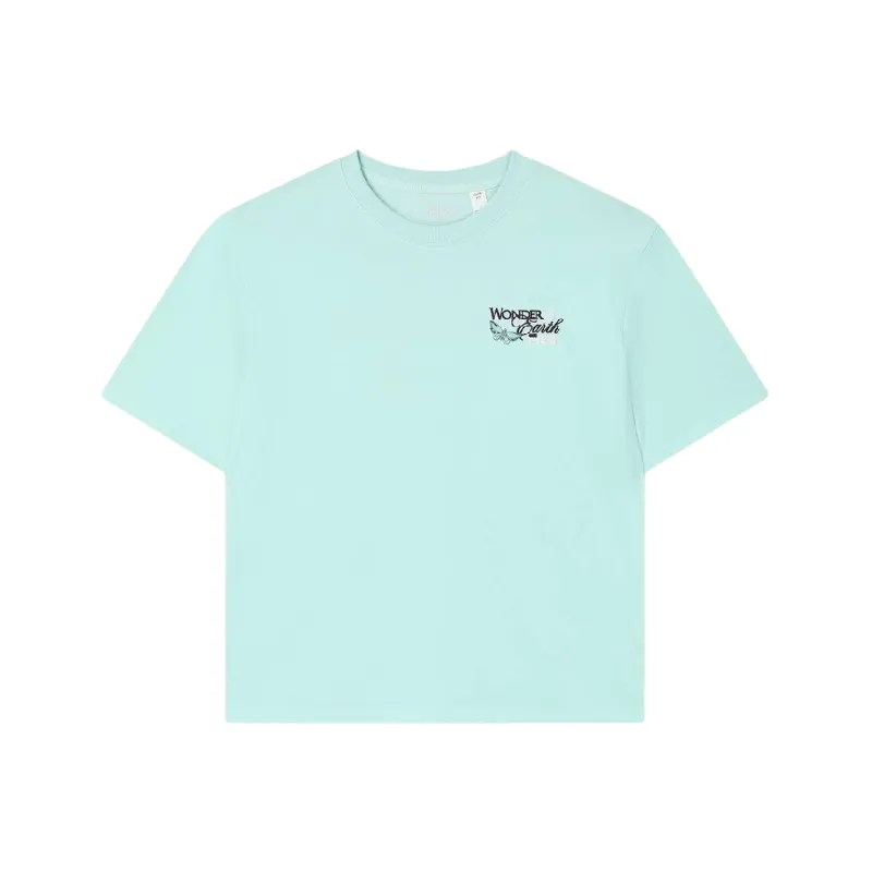 FILA x M.C.ESCHER SS25 T Shirt Women's Ning'an Green-0