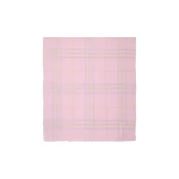 Burberry Wool Knit Scarves Women's Pink