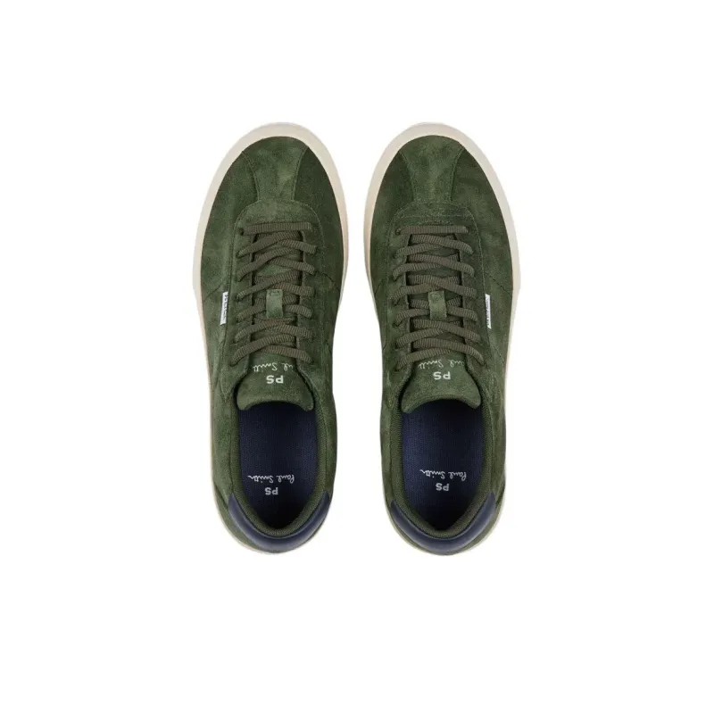 PS By Paul Smith Dillon Low Top Skateboard Shoes Men's Green-4