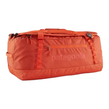 Patagonia Recycled Polyester Handbag Travel Bag 70L Unisex Orange