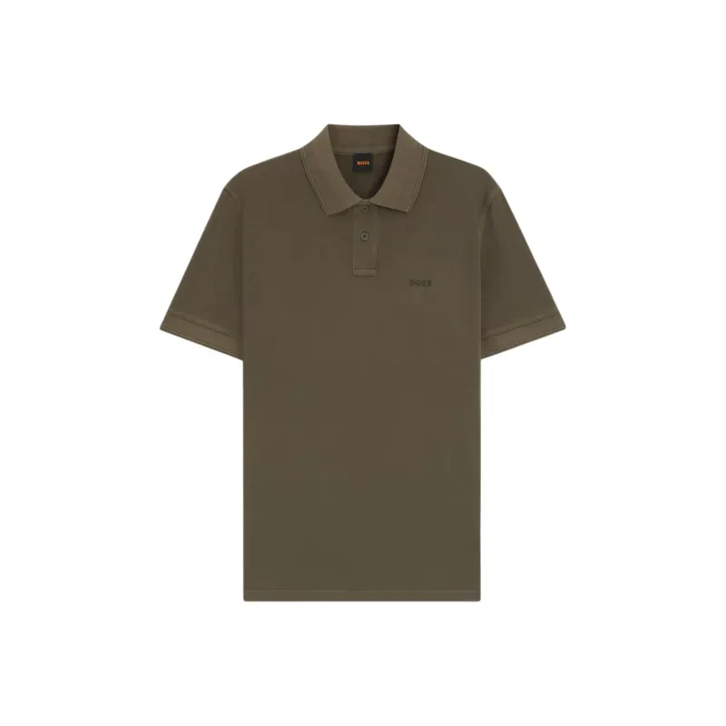 HUGO BOSS Polo Shirt Men's Khaki-0