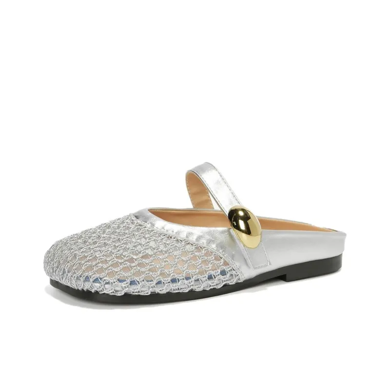 Than Than Me Rubber Sole Slip Resistant Closed Toe Slippers Women's-0