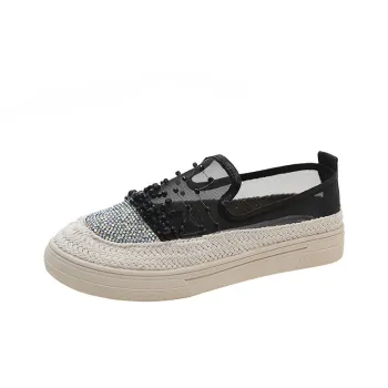 Puppytown Breathable, Slip Resistant, And Abrasion Resistant Low Top Casual Shoes Women's