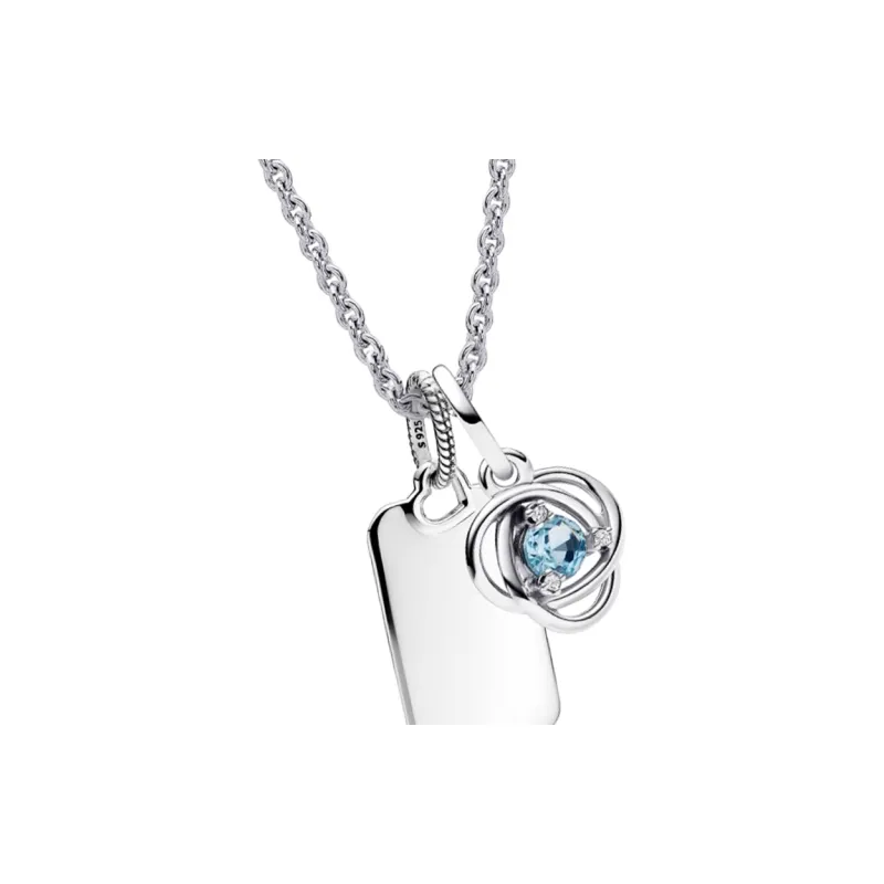 Pandora 925 Sterling Silver Necklaces Women's Silver-1
