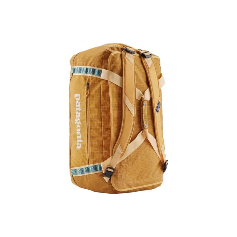 Patagonia Recycled Polyester Travel Bag 55L Unisex Pufferfish Gold-1