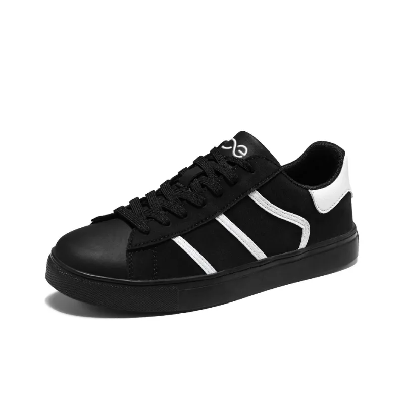 LINGPAO Abrasion Resistant Breathable Slip Resistant Low Top Skateboard Shoes Men's-0