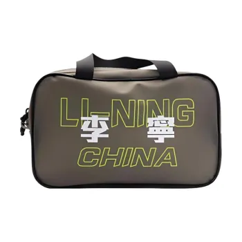 LiNing TPU Handbag Toiletry Bag Regular Unisex Brown