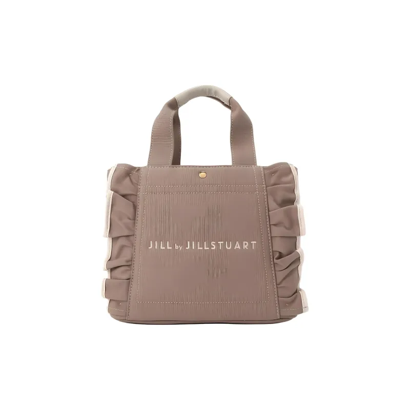 JILL STUART Magnetic Closure Tote Bag, Shopping Bag, Handbag Small Size Women's Mocha-0