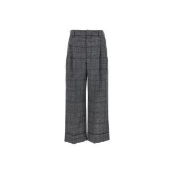 Brunello Cucinelli Casual Pants Women's Gray