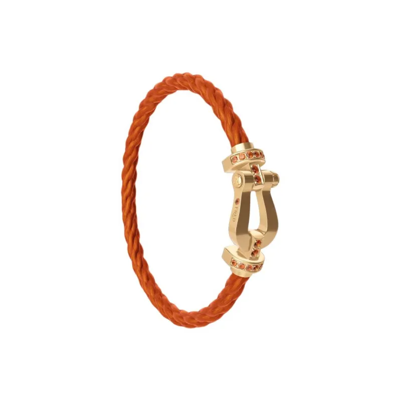 FRED Stainless Steel Bracelets Women's Orange-1