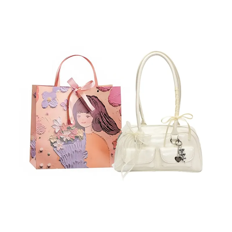 PARK DANCE PU Shoulder Bag Women's Multicolor-5