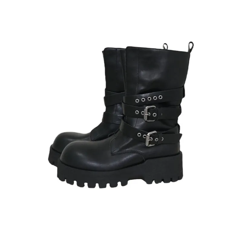Mooreyu Atelier Ankle Boots 5.3cm Women's Black-1